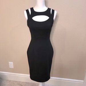 Charlie Jade Cutout Black Dress